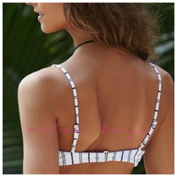 🔥 LA Hearts Stripe Underwire Bralette Top NWT - Picture 4 of 5